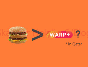 Cloudflare WARP+ (Plus) Testing/Review in Qatar: Meh.
